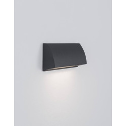 LUCES AGUA LE71614/15 white or black LED outdoor wall lamp Ip54