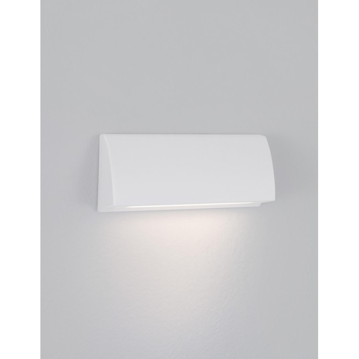 LUCES AGUA LE71614/15 white or black LED outdoor wall lamp Ip54