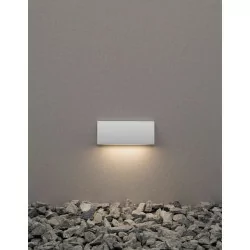 LUCES AGUA LE71614/15 white or black LED outdoor wall lamp Ip54