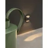 LUCES CHICOLOAPAN LE71617 round black outdoor LED stair lamp