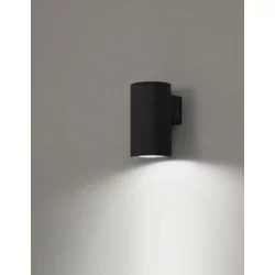 LUCES QUINTANA LE71623 LED outdoor wall lamp IP67  black round 10W