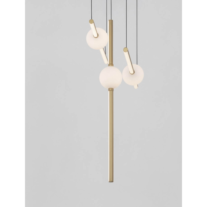 LUCES AGIL LE43218 modern hanging LED lamp 26W with 3 balls
