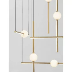 LUCES AGIL LE43219 hanging lamp 106W modern, geometric form