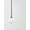 LUCES AGRO LE43222 hanging lamp LED E27 12W gold + white ball