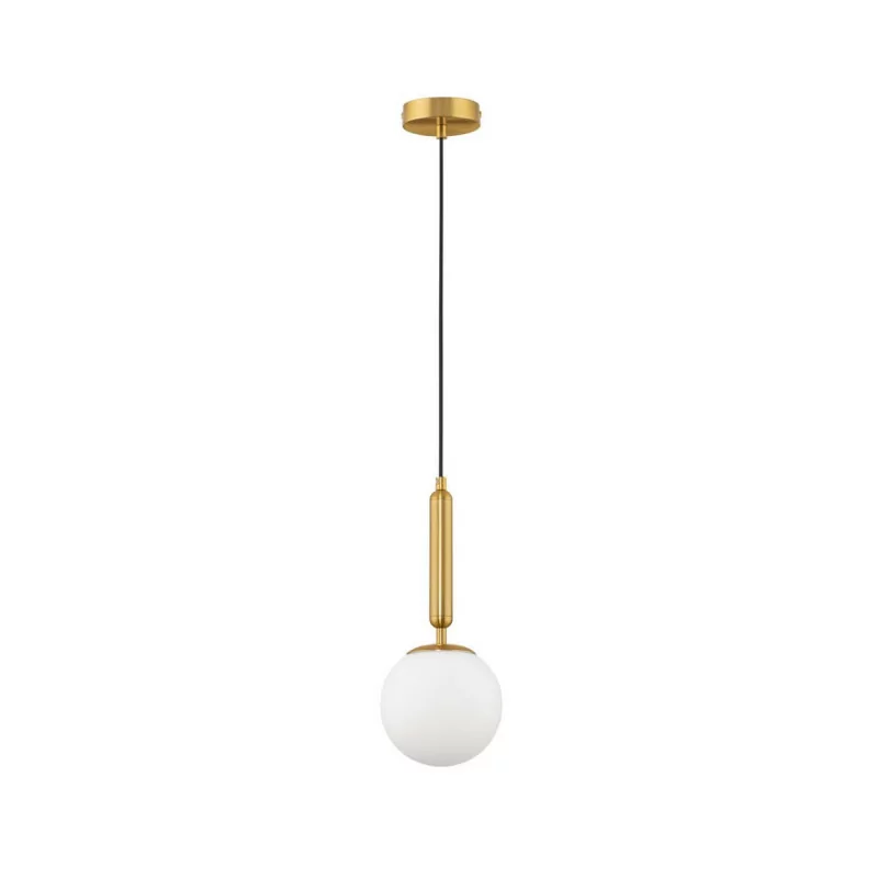 LUCES AGRO LE43222 hanging lamp LED E27 12W gold + white ball