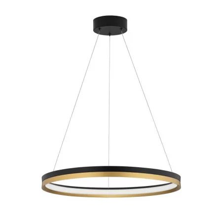 LUCES BANE LE43227 pendant lamp ring LED 33W black and gold LUCES BANE LE43227 pendant lamp ring LED 33W black and gold