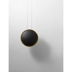 LUCES BACA LE43230 decorative hanging lamp LED black and gold round