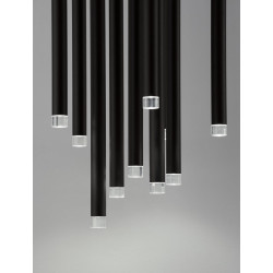 LUCES BALA LE43233 black hanging lamp LED 61W tubes