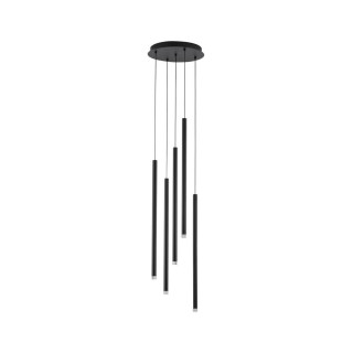LUCES BALA LE43234 black LED pendant lamp in the form of 5 long tubes