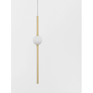 LUCES AGIL LE43220 pojedyncza lampa wisząca LED 14W czarno-złota