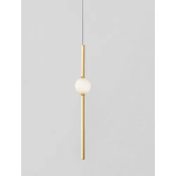 LUCES AGIL LE43220 single LED hanging lamp 14W black and gold