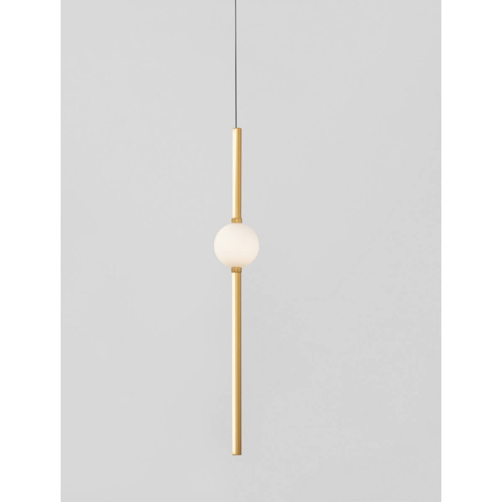 LUCES AGIL LE43220 single LED hanging lamp 14W black and gold
