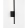 LUCES TUNJA LE43243/4/5 black vertical LED wall lamp 60-120cm