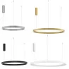 LUCES BARI LE43246/57 hanging lamp LED up/down ring 60cm, 80cm, 98cm