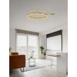 LUCES JACA LE43265/73 LED ceiling lamp white, black, gold 60-100cm