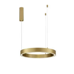 LUCES BARI LE43274/5/6 hanging lamp LED large ring 60cm, 80cm, 100cm