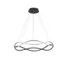 LUCES CHAPA LE43292/3/4 black LED hanging lamp 45cm, 60cm, 80cm