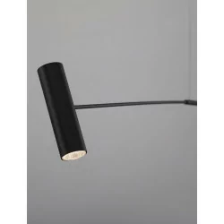 LUCES KARIM LE43295 czarna nowoczesna lampa sufitowo-podłogowa LED 12W