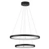 LUCES IRUN LE43300/3/6 hanging lamp LED 2 wheels 40cm+60cm