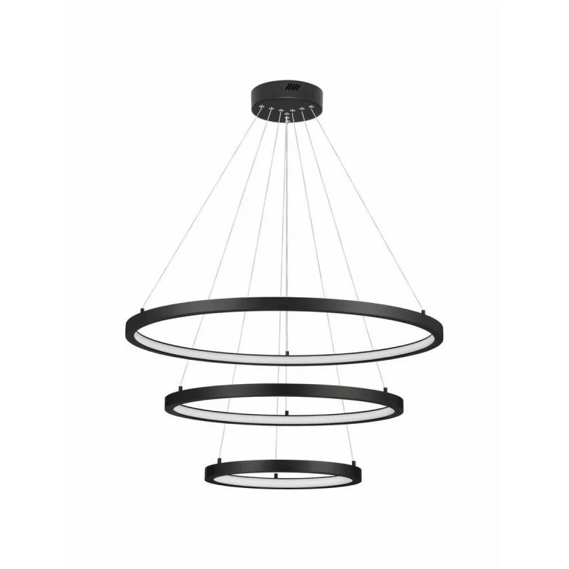 LUCES IRUN LE43301/4/7 large hanging lamp LED 3 wheels 40cm+60cm+80cm