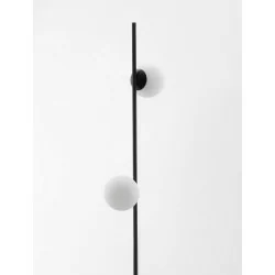 LUCES ABALA LE43312 floor lamp black 16W