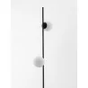 LUCES ABALA LE43312 floor lamp black 16W