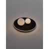 LUCES ABRAS LE43317 ceiling lamp 40W with two aluminum/acrylic balls