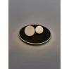 LUCES ABRAS LE43317 ceiling lamp 40W with two aluminum/acrylic balls