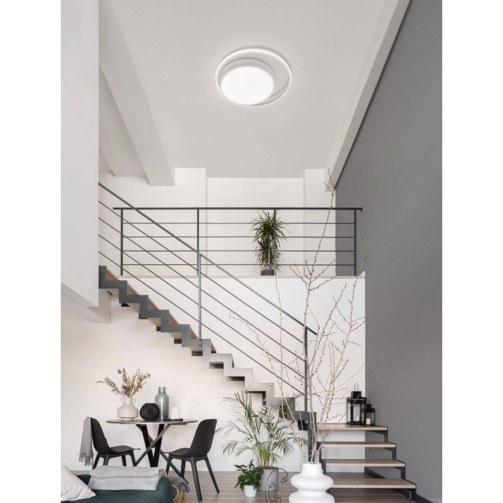 LUCES ACAPA LE43328/30 lampa sufitowa 30W okrągła w dw&oacute;ch kolorach