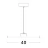 LUCES ACAYO LE43329/31 pendant lamp 30W round 2 colors available