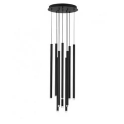 LUCES BALA LE43233 black hanging lamp LED 61W tubes