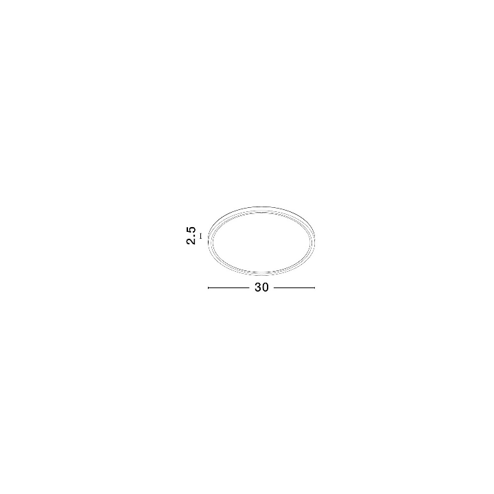 LUCES ACISA LE43338/9 ceiling lamp 24W white/black elegant lamp