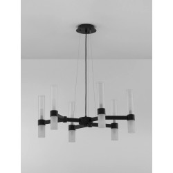 LUCES ACTUN LE43345 black hanging lamp power: 5W bulb base: G9
