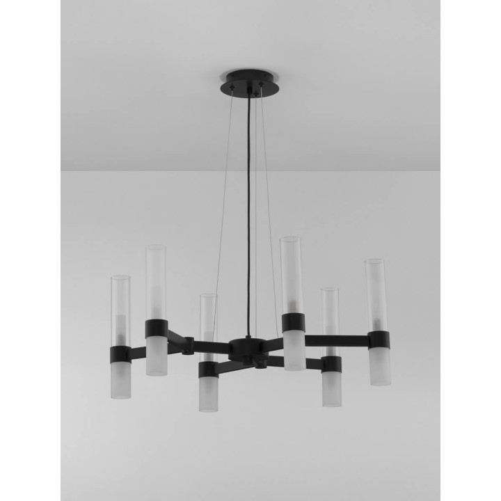 LUCES ACTUN LE43345 black hanging lamp power: 5W bulb base: G9