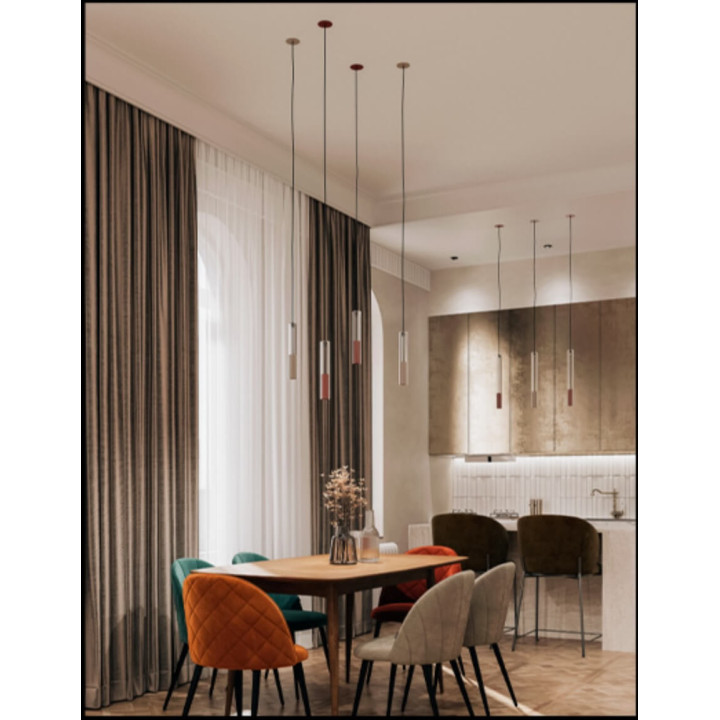 AQFORM MODERN GLASS mini LED G/K zwieszany 59877/8/9 do sufit&oacute;w G/K