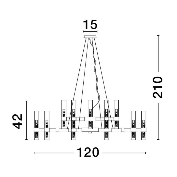 LUCES ACTUN LE43347 black 5W dimmable base type: G9