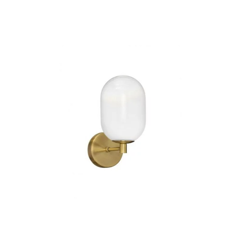 LUCES BADESI LE43352 WALL LAMP shape of a ball, color gold power: 5W