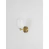 LUCES BADESI LE43352 WALL LAMP shape of a ball, color gold power: 5W