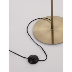 LUCES BADESI LE43354 gold floor lamp 5W dimmable G9