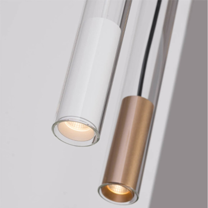 AQFORM MODERN GLASS mini LED suspended 59880/1/2 hanging lamp tube