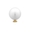 LUCES ADELA LE43359 gold ceiling lamp 12W gold dimmable