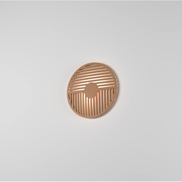 AQFORM IKI round LED kinkiet 26563 pomarańczowy, popielaty, grafitowy
