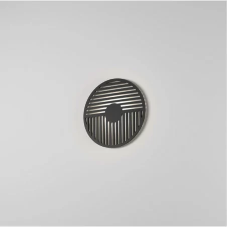 AQFORM IKI round LED wall lamp 26563 orange, gray, graphite AQFORM IKI round LED wall lamp 26563 orange, gray, graphite