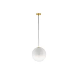 LUCES ADELA LE43362/3 hanging lamp 12W gold dimmable thread: E27