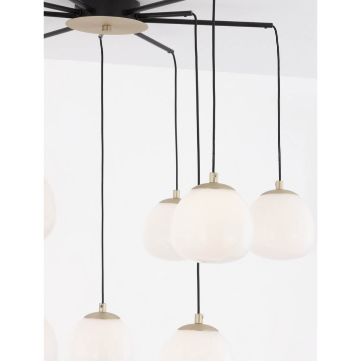 LUCES ADOBE LE43364 hanging lamp 5W gold 8 shades dimmable