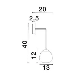 LUCES ADOBE LE43366 5W ball, dimmable base type: G9