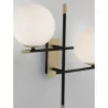 LUCES AEREO LE43369 wall lamp 2 balls black 5W dimmable