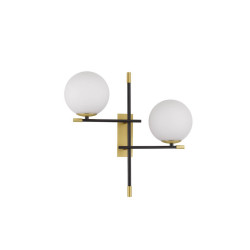 LUCES AEREO LE43369 wall lamp 2 balls black 5W dimmable
