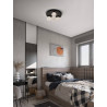 LUCES BAILA LE43378 black ceiling lamp 5W 4 ball-shaped lampshades