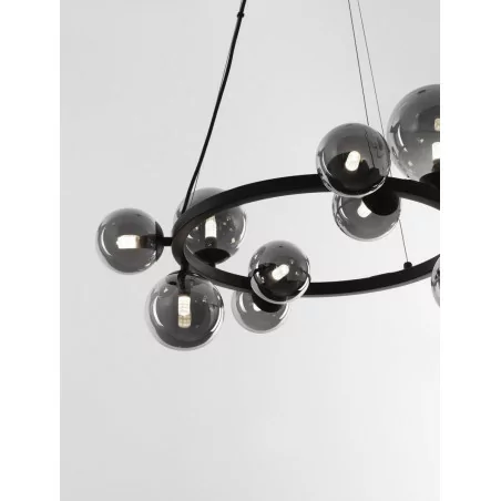 LUCES BAJHI PARLA LE43387 pendant lamp with ball-shaped shades